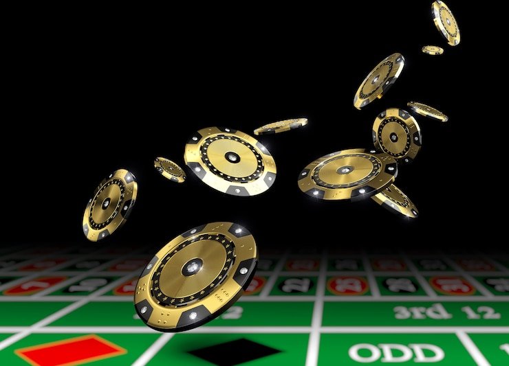 Antarmuka permainan BandarQ di rezekibet dengan meja kartu dan panel pemain